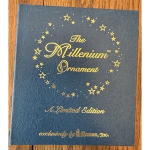 The Millennium Ornament By Roman Inc, Limited Edition, Joyful Promise Vintage